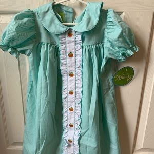 Girls Classic Whimsy fall pumpkin dress